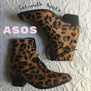 Asos Leopard Print Boots